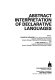 Abstract interpretation of declarative languages /