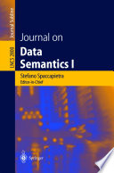 Journal on data semantics I /