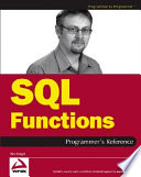 SQL functions programmer's reference /