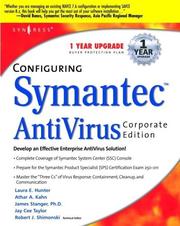 Configuring Symantec AntiVirus corporate edition /