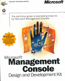 Microsoft Management Console Design and Development Kit /
