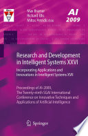 Research and development in intelligent systems XXVI : incorporating applications and innovations in intelligent systems XVII /