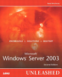 Microsoft Windows Server 2003 unleashed /