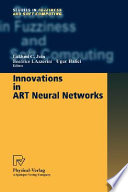 Innovations in ART neural networks /