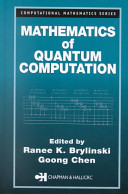 Mathematics of quantum computation /