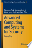 Advanced computing and systems for security.