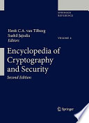 Encyclopedia of cryptography and security /