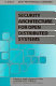 Security architecture for open distributed systems /