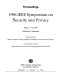 1996 IEEE Symposium on Security and Privacy : May 6-8, 1996, Oakland, California /