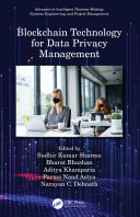 Blockchain technology for data privacy management /