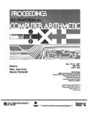 Proceedings, 8th Symposium on Computer Arithmetic : May 19-21, 1987, Villa Olmo, Como, Italy /