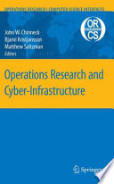 Operations research and cyber-infrastructure /