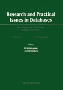 Research and practical issues in databases : proceedings of the Third Australian Database Conference, Melbourne, 3-4 February 1992 /