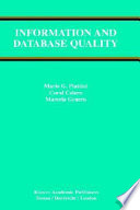 Information and database quality /
