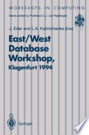 East/West Database Workshop : proceedings of the Second International East/West Database Workshop, Klagenfurt, Austria, 25-28 September 1994 /