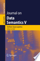 Journal on data semantics V /