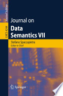 Journal on data semantics VII /
