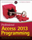 Professional Access 2013 programming /