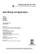 Data mining and applications : 23-24 October 2001, Wuhan, China /