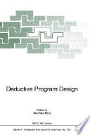 Deductive program design /