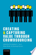 Creating and capturing value through crowdsourcing.