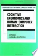 Cognitive ergonomics and human-computer interaction /