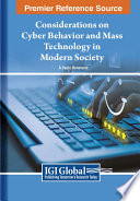 Considerations on cyber behavior and mass technology in modern society /