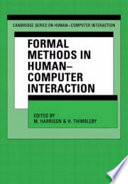 Formal methods in human-computer interaction /