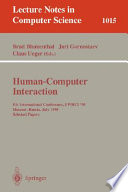 Human-computer interaction : 4th International Conference, EWHCI '94, St. Petersburg, Russia, August 2-5, 1994 : selected papers /