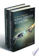 The Wiley handbook of human computer interaction set /