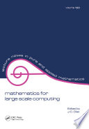 Mathematics for large scale computing /