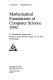 Mathematical foundations of computer science 1992 : 17th International symposium, Prague, Czechoslovakia, August 24-28, 1992 : proceedings /