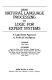 From natural language processing to logic for expert systems : a logic based approach to artificial intelligence /