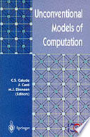 Unconventional models of computation /