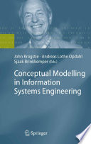 Conceptual modelling [as printed] in information systems engineering /