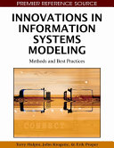 Innovations in information systems modeling : methods and best practices /