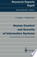 Human comfort and security of information systems : advanced interfaces for the information society /