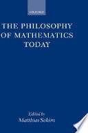 The Philosophy of mathematics today /