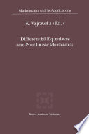 Differential equations and nonlinear mechanics /