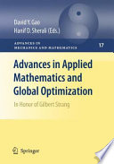 Advances in applied mathematics and global optimization : in honor of Gilbert Strang /