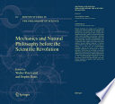 Mechanics and natural philosophy before the scientific revolution /