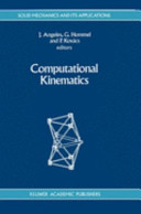 Computational kinematics /