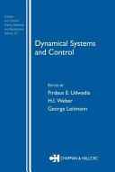 Dynamical systems and control /