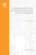 Proceedings of the Second Scandinavian Logic Symposium /