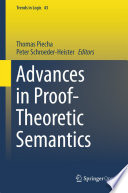 Advances in Proof-Theoretic Semantics /