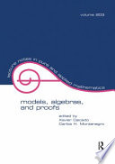 Models, algebras, and proofs : selected papers of the X Latin American Symposium on Mathematical Logic held in Bogotá /