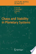 Chaos and stability in planetary systems /