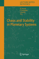 Chaos and stability in planetary systems /