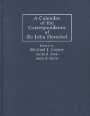 A calendar of the correspondence of Sir John Herschel /
