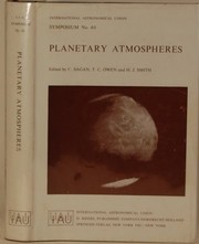 Planetary atmospheres /